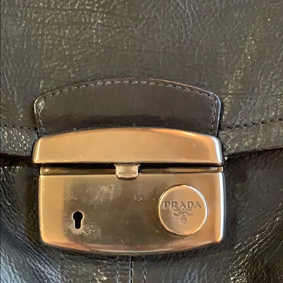 Leather handle bag excellent condition - Picture 3 of 4